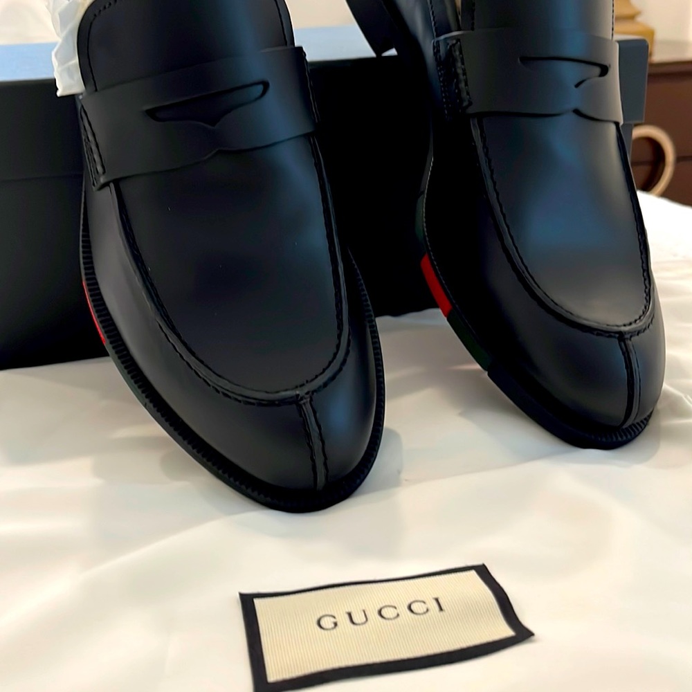 Brand new Beautiful Gucci loafers bought in Florence.